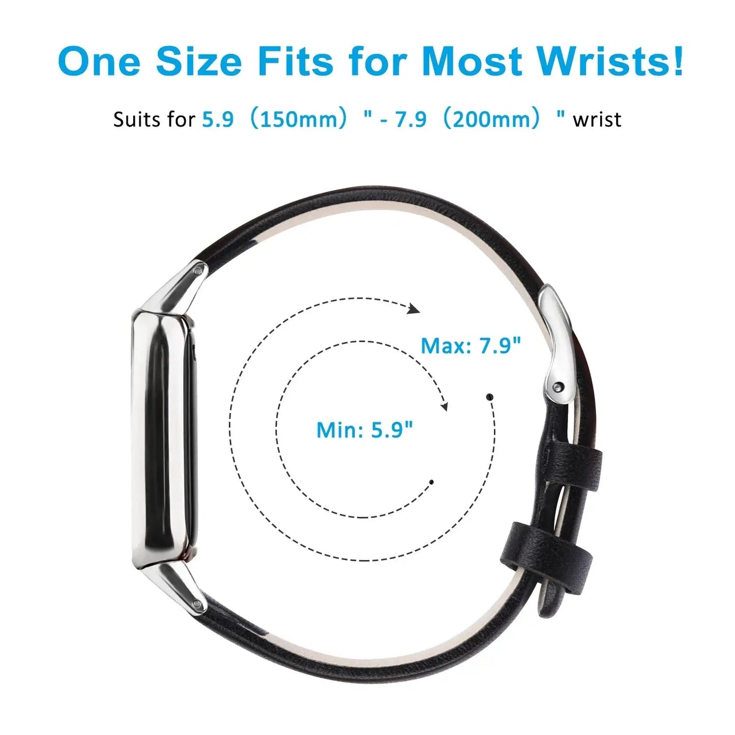 Fitbit Luxe Leather Band - Premium Comfort and Style BandsCo Straps