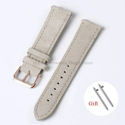 Polar Suede Leather Watch Strap For Polar Smartwatch - Handmade Quick Release BandsCo Straps