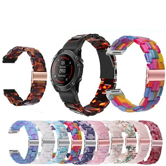 Garmin Resin Band - Sleek QuickFit Design for Style, Comfort BandsCo Straps