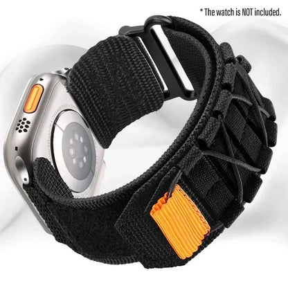 Apple Watch Nylon Strap - Tactical Loop Band for Series 8 7 6 BandsCo Straps