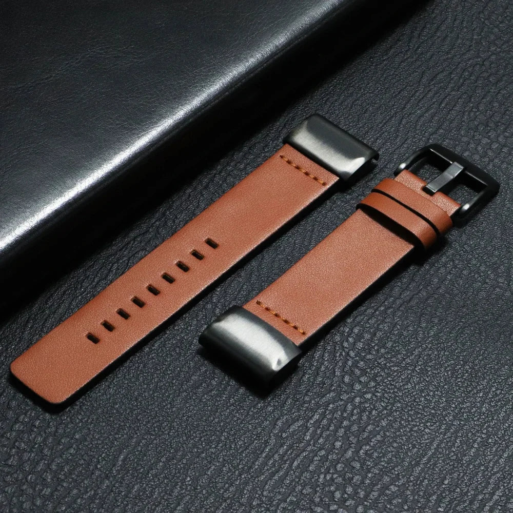 Garmin Leather Watch Band - Premium Comfort Stylish Design BandsCo Straps