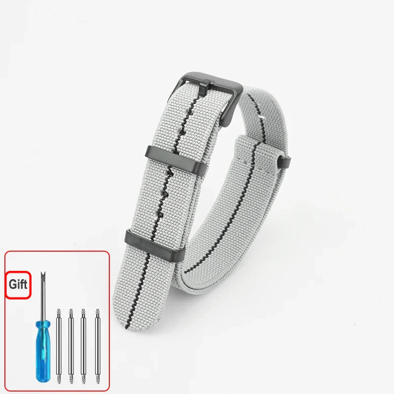 Amazfit Nylon Watch Band NATO Strap Waterproof Washable Elastic BandsCo Straps
