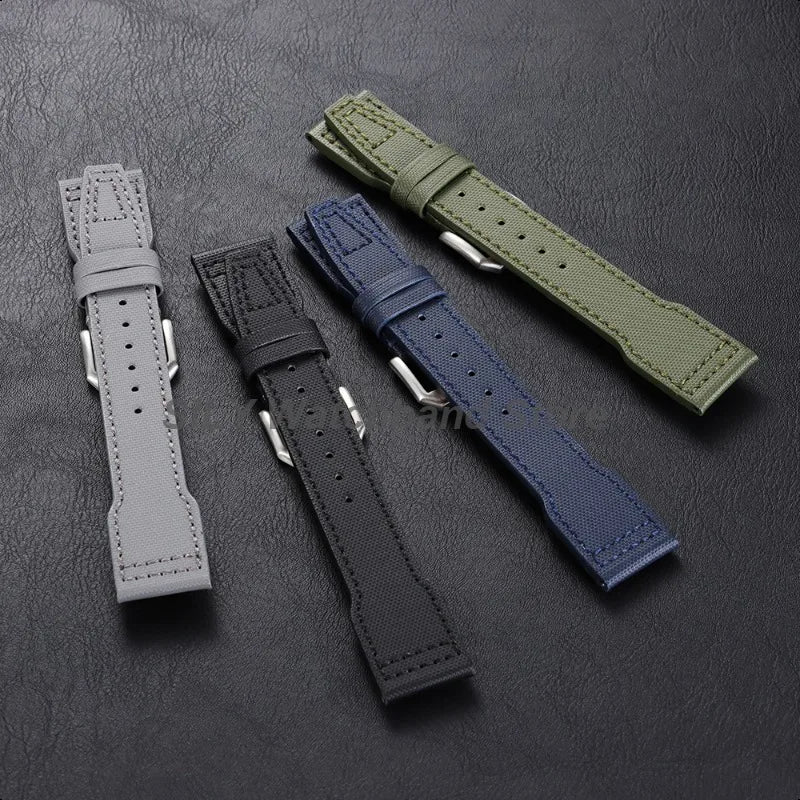COROS Nylon Canvas Watch Band Replacement Strap for Men Women BandsCo Straps