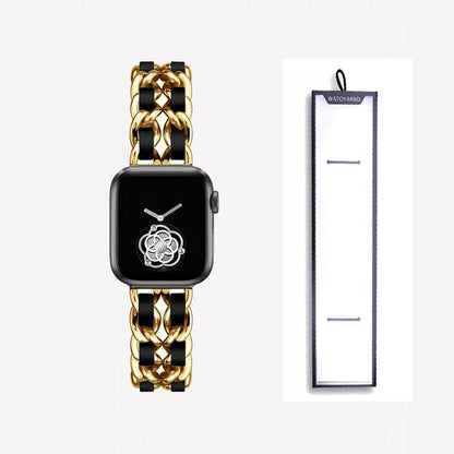 Apple Watch Stainless Steel Strap - Luxury Chain Design BandsCo Straps