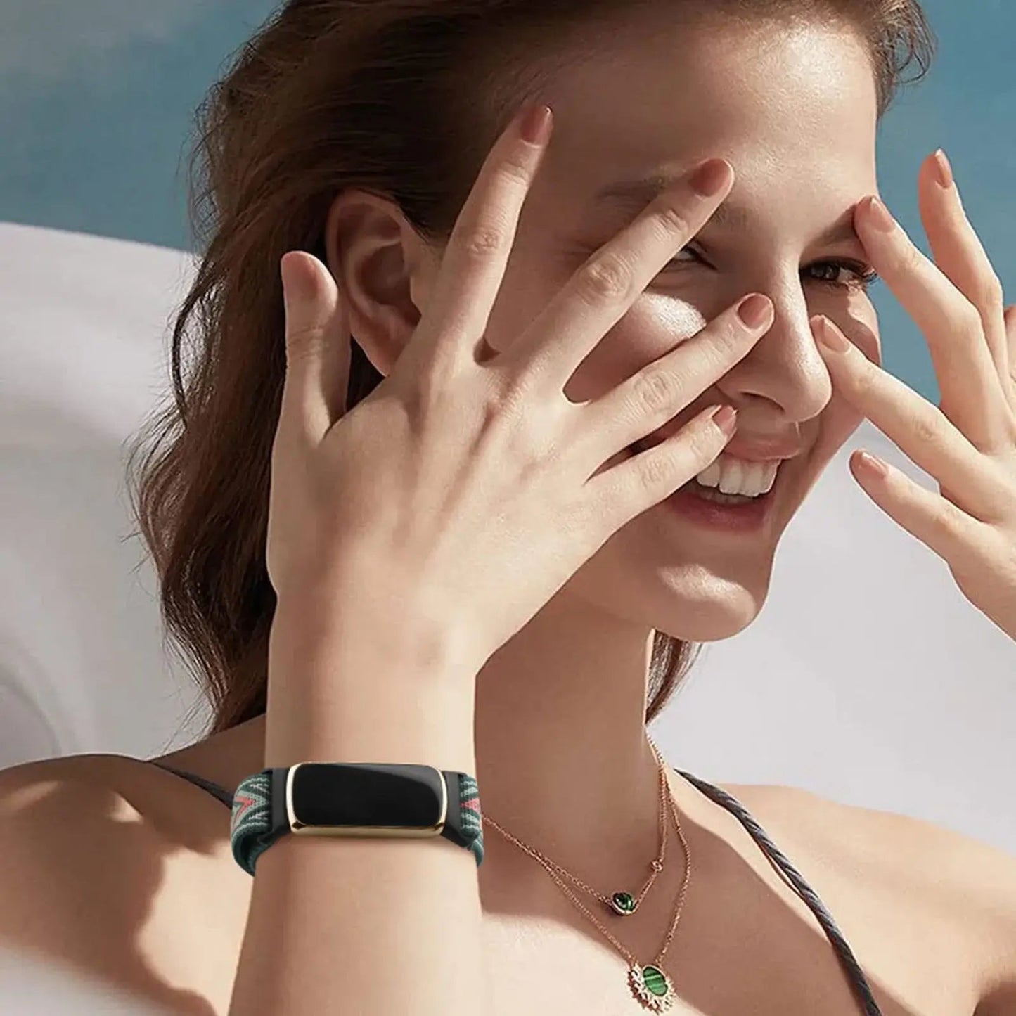 Fitbit Luxe Nylon Band - Durable, Soft, Breathable Design BandsCo Straps