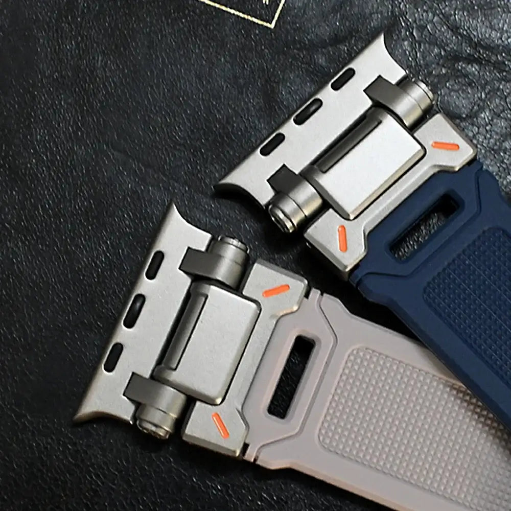 Apple Watch Silicone Metal Band - Premium Durable Strap BandsCo Straps