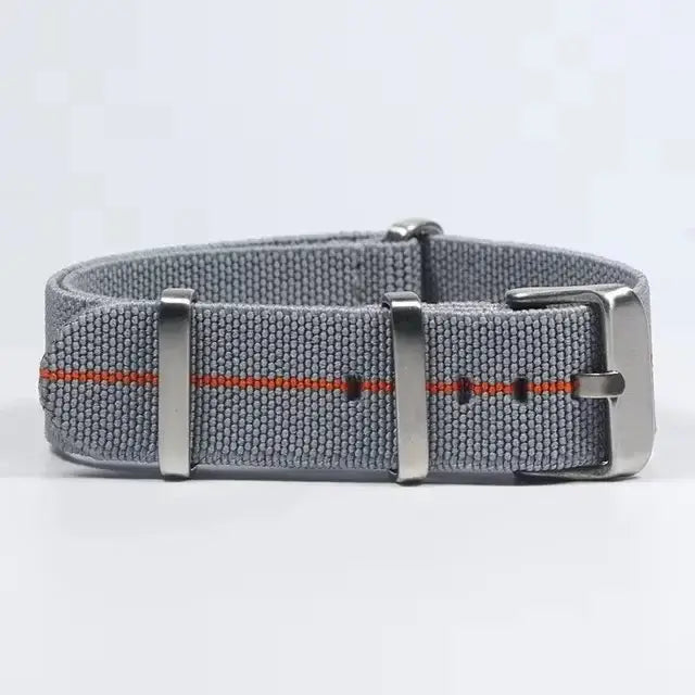Amazfit Bands Nylon Military Parachute Style Watch Strap Blue Red BandsCo Straps