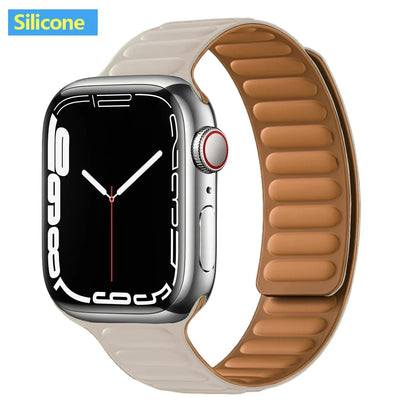 Apple Watch Leather Band - Premium Magnetic Loop Strap BandsCo Straps