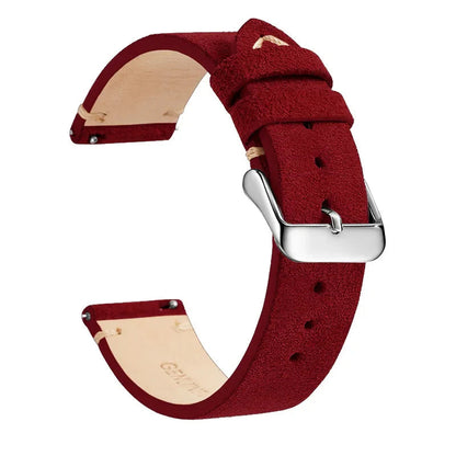 Polar Leather Watch Band Quick Release Genuine Cowhide Unisex BandsCo Straps