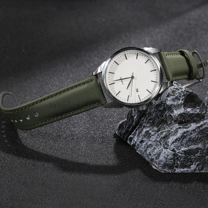 Polar Quick Release Watch Bands - Canvas Leather Strap, Unisex BandsCo Straps