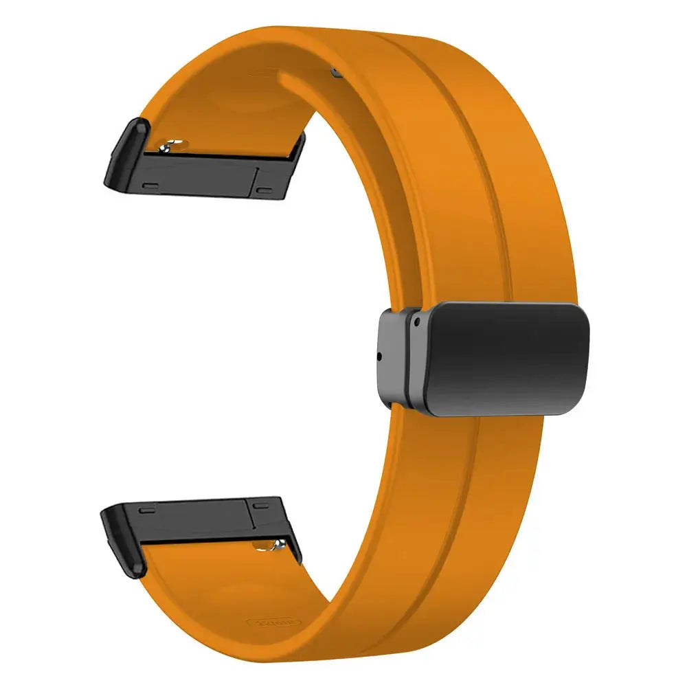 Fitbit Versa & Sense Silicone Strap With Magnetic Clasp BandsCo Straps