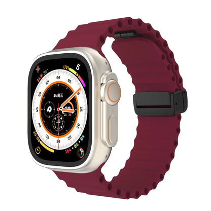 Apple Watch Silicone Strap - Soft Flexible Magnetic Design BandsCo Straps