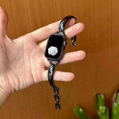 Polished Bangle Cuff Strap for Apple Watch Wristwatchstraps.co