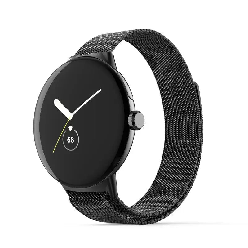 Google Pixel Watch Stainless Steel Band - Magnetic Clasp, Sleek BandsCo Straps