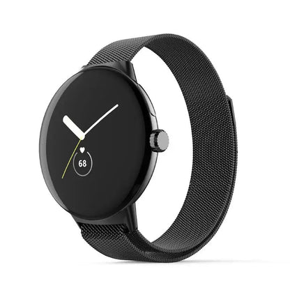 Google Pixel Watch Stainless Steel Band - Magnetic Clasp, Sleek BandsCo Straps