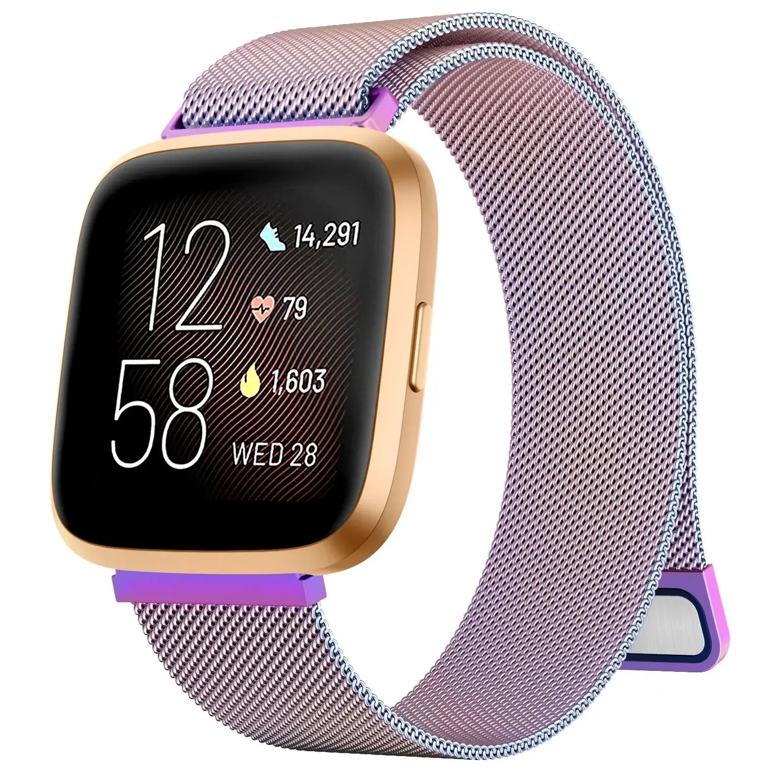 Fitbit Versa & Sense Metal Band - Premium Steel Strap BandsCo Straps