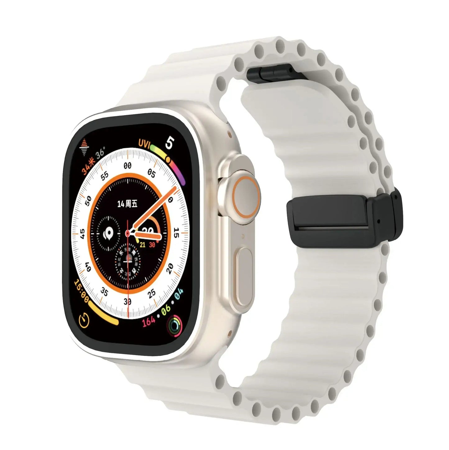 Apple Watch Silicone Strap - Soft Flexible Magnetic Design BandsCo Straps