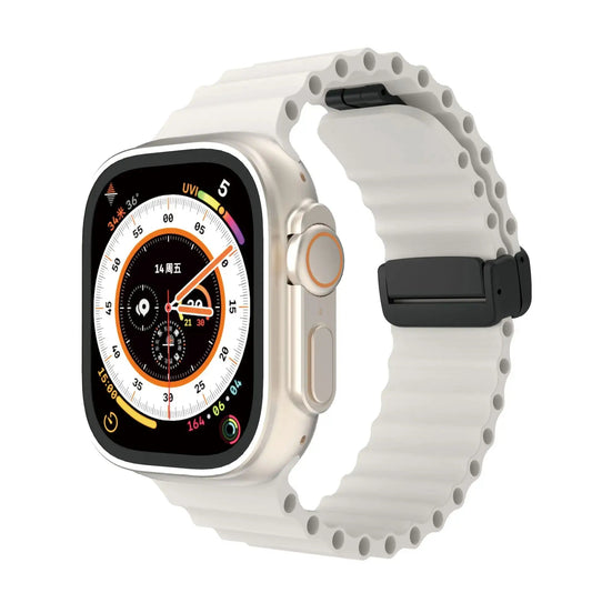 Apple Watch Silicone Strap - Soft Flexible Magnetic Design BandsCo Straps