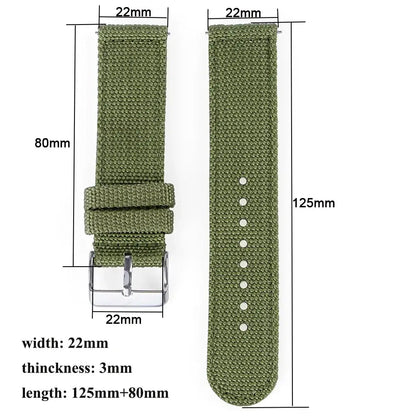 Suunto Nylon Band - Versatile, and Tough Replacement Strap BandsCo Straps