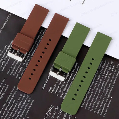 Suunto Silicone Strap - Soft, Waterproof, Colorful Design BandsCo Straps