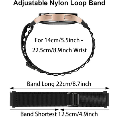 OnePlus Smartwatch Nylon Loop Band Replacement Strap Sport Bracelet BandsCo Straps