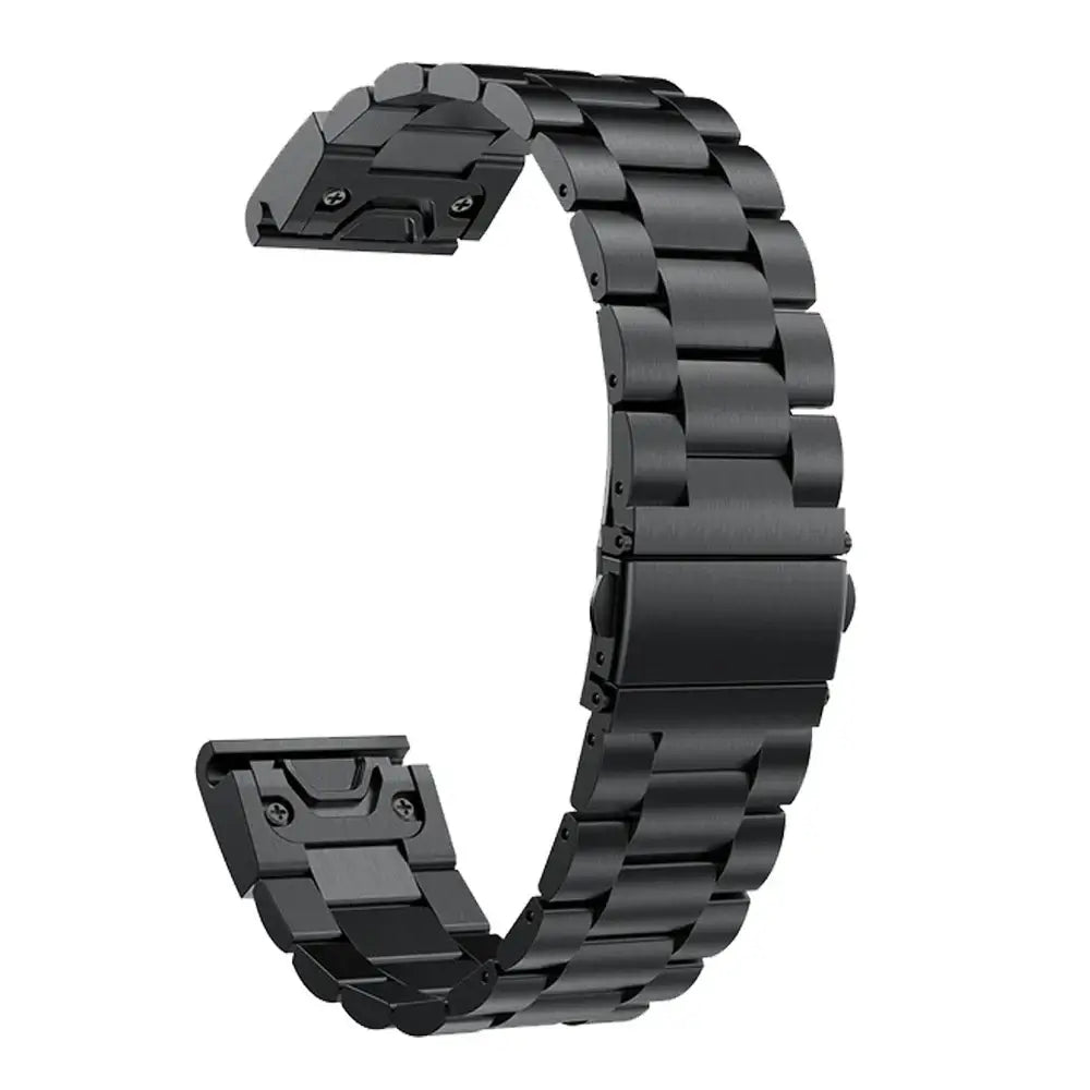 Garmin Stainless Steel QuickFit Strap - Sleek and Stylish BandsCo Straps