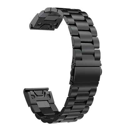 Garmin Stainless Steel QuickFit Strap - Sleek and Stylish BandsCo Straps