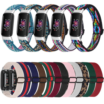 Fitbit Luxe Nylon Elastic Band - Soft Breathable Strap BandsCo Straps