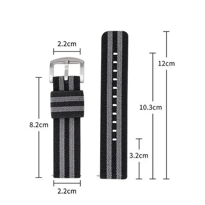 Suunto Nylon Band - Lightweight Comfortable Tactical Strap BandsCo Straps