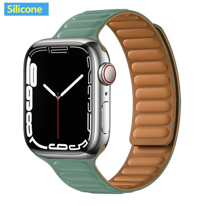 Apple Watch Leather Band - Premium Magnetic Loop Strap BandsCo Straps