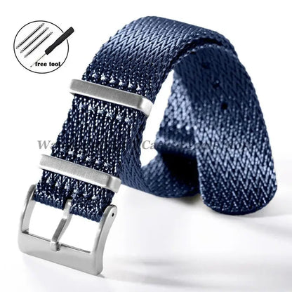 Amazfit Nylon Military Strap Watch Band Premium Durable BandsCo Straps