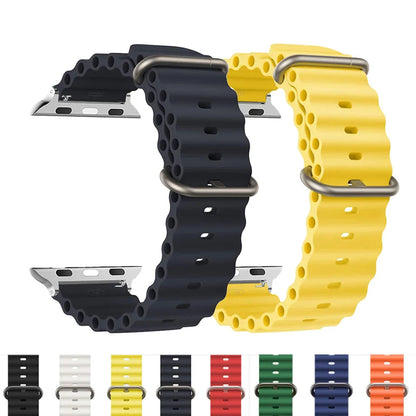 Apple Watch Silicone Strap - Soft Waterproof and Breathable BandsCo Straps