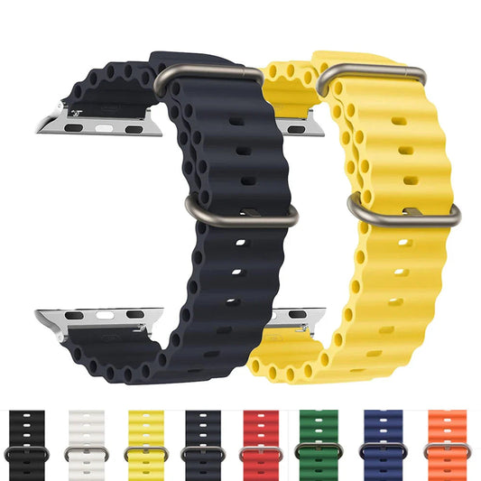 Apple Watch Silicone Strap - Soft Waterproof and Breathable BandsCo Straps
