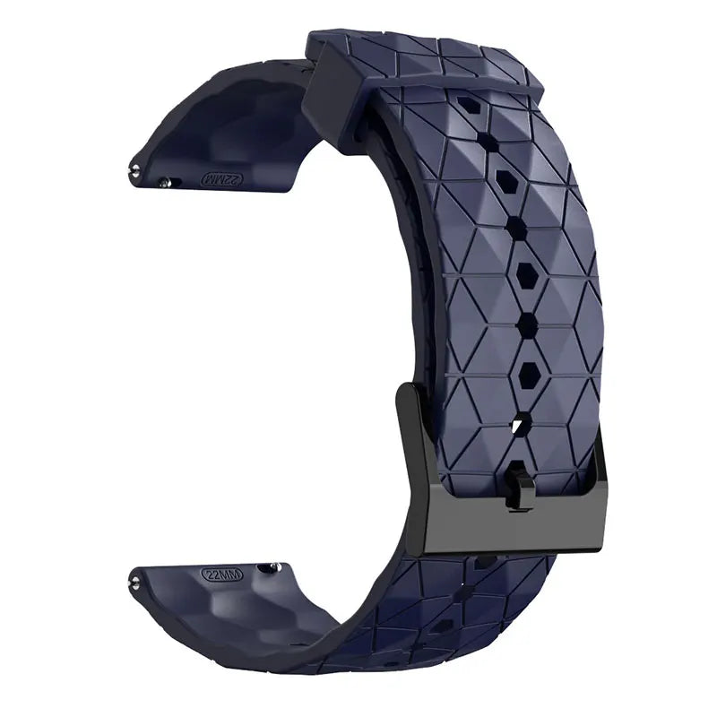 Amazfit Silicone Sport Watch Band Black Waterproof Strap for Everyday Wear BandsCo Straps