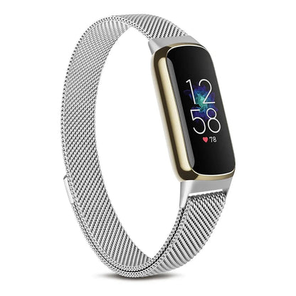 Fitbit Luxe Steel Magnetic Band - Elegant Mesh Design BandsCo Straps