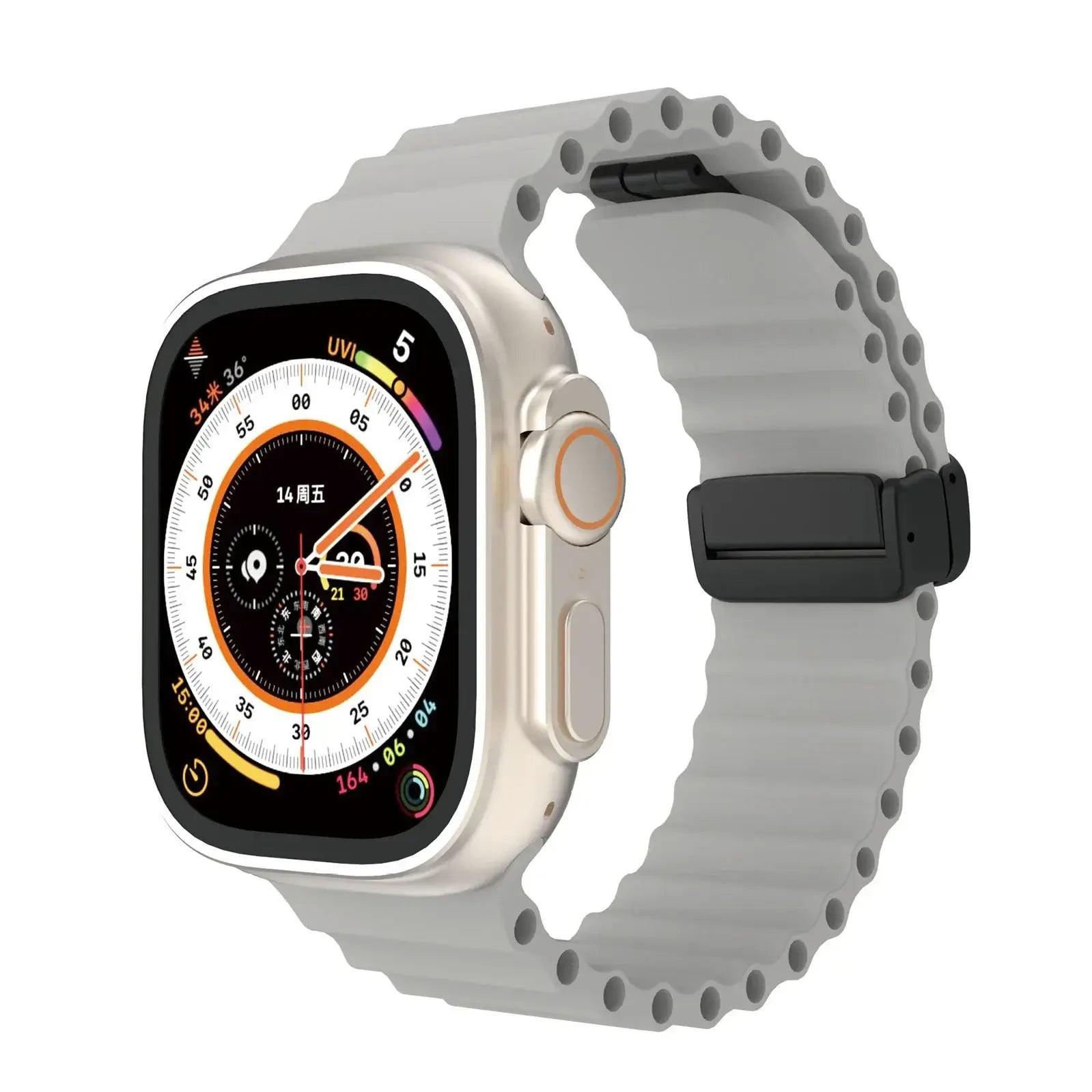 Apple Watch Silicone Strap - Soft Flexible Magnetic Design BandsCo Straps