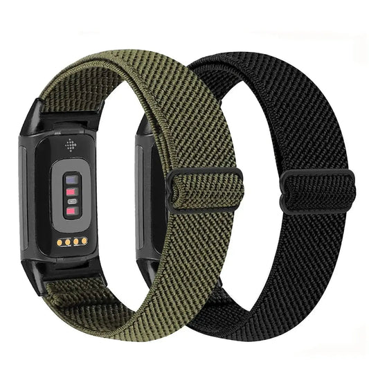 Fitbit Charge 5 6 Nylon Strap - Durable, Breathable, Versatile BandsCo Straps