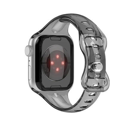 Apple Watch Transparent Strap - Soft Rubber - Clear Design BandsCo Straps