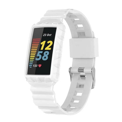 Fitbit Charge 5 6 Silicone Strap - Comfortable, Flexible BandsCo Straps