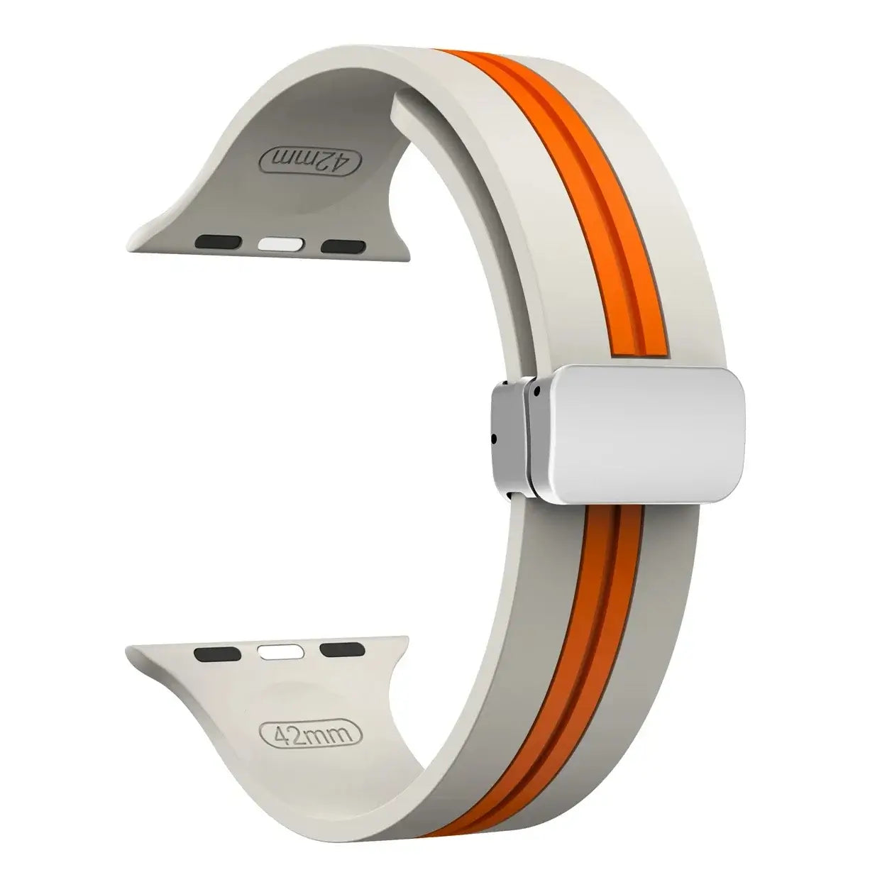 Apple Watch Silicone Strap - Durable Magnetic Closure Design BandsCo Straps