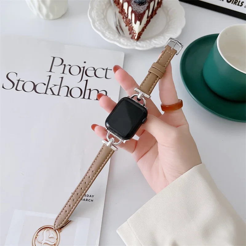 Apple Watch Genuine Leather Strap - Classic Durable Design BandsCo Straps