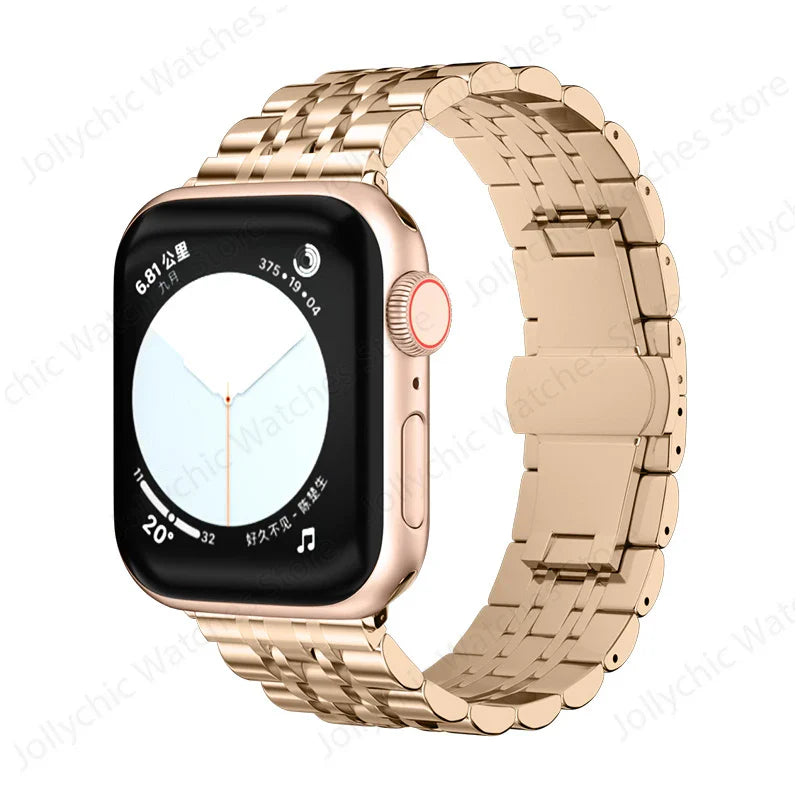 Apple Watch Stainless Steel Band - Elegant, Durable Design BandsCo Straps