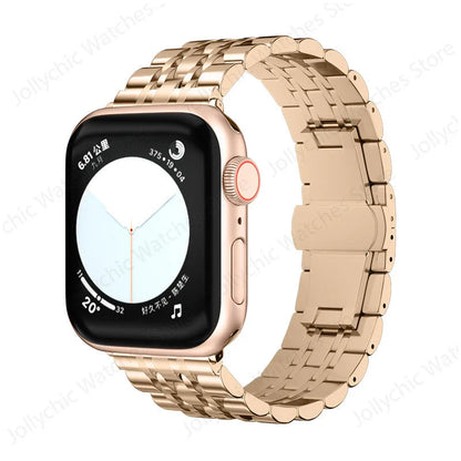 Apple Watch Stainless Steel Band - Elegant, Durable Design BandsCo Straps