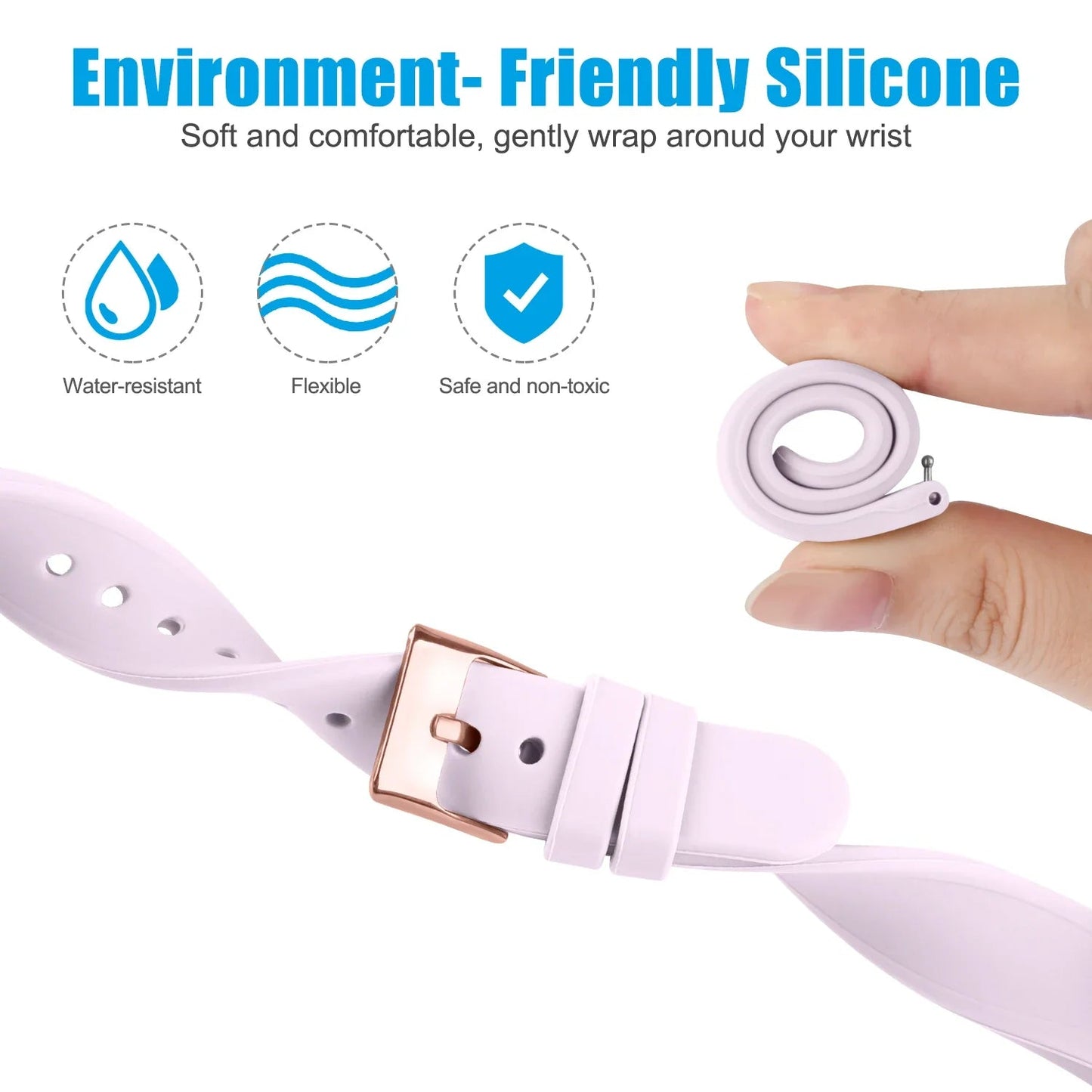 Silicone Fitbit Versa & Sense Bands BandsCo Straps