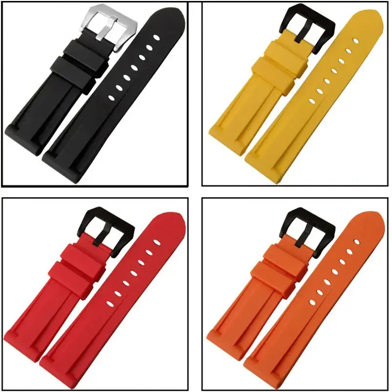 Huawei Silicone Strap - Two-Tone Colorful Design, Stylish BandsCo Straps