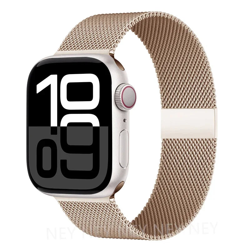 Apple Watch Milanese Loop Band - Premium Stainless Steel, Sleek BandsCo Straps