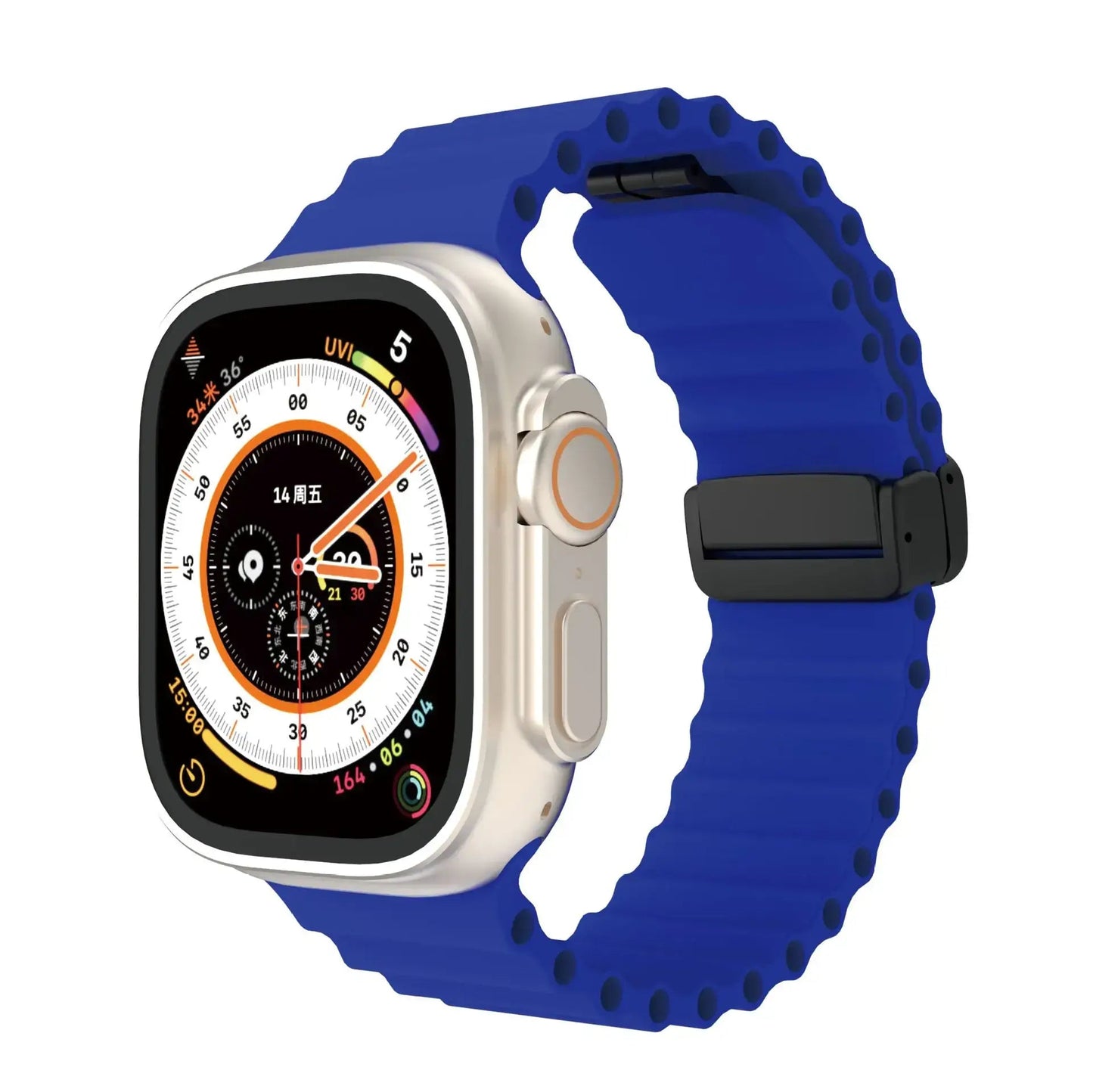 Apple Watch Silicone Strap - Soft Flexible Magnetic Design BandsCo Straps