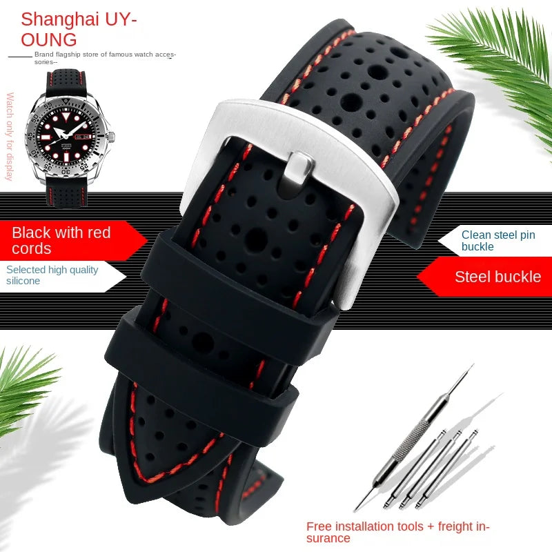 Amazfit Band Breathable Silicone Sport Strap for Watches BandsCo Straps