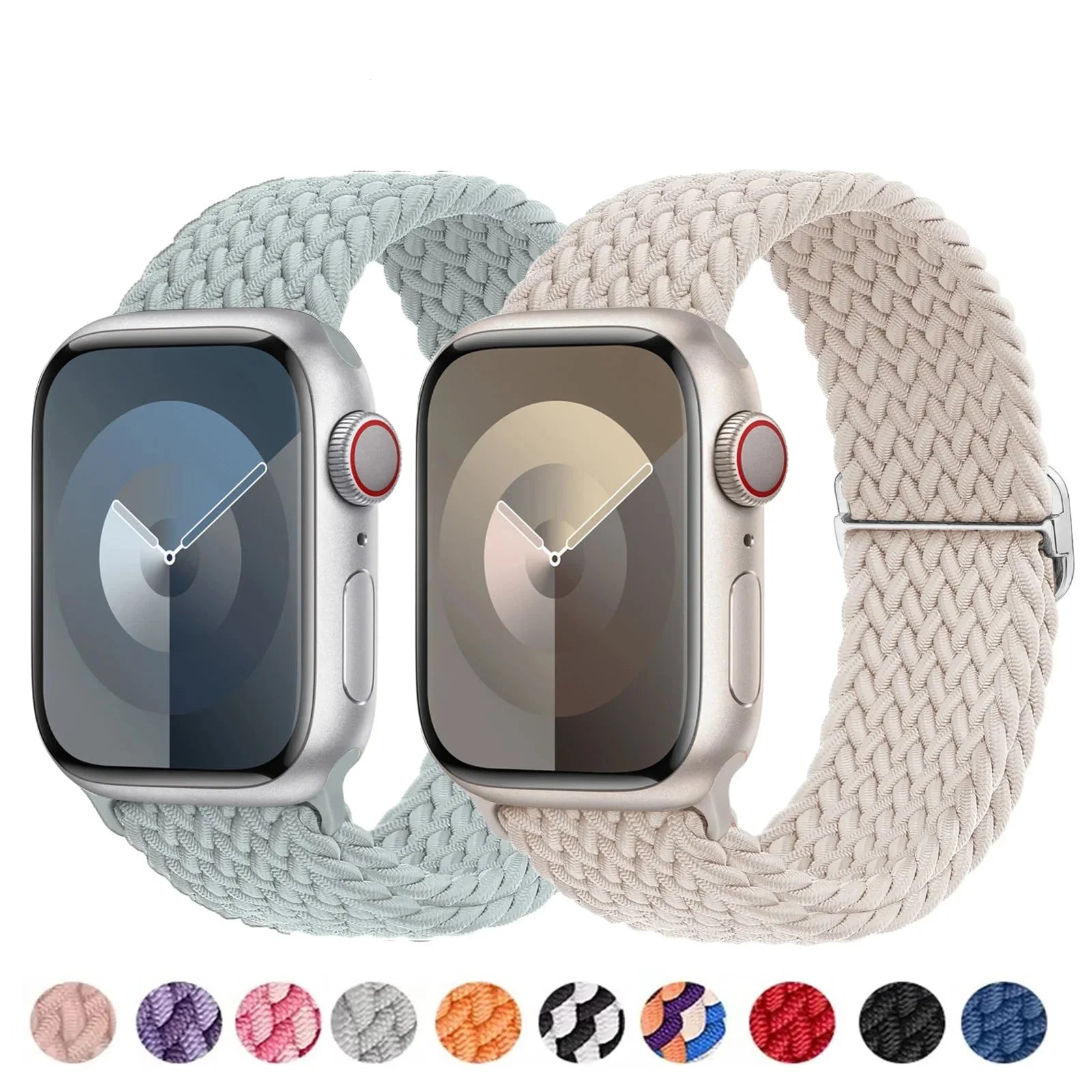 Apple Watch Braided Strap - Soft Elastic Nylon Band BandsCo Straps