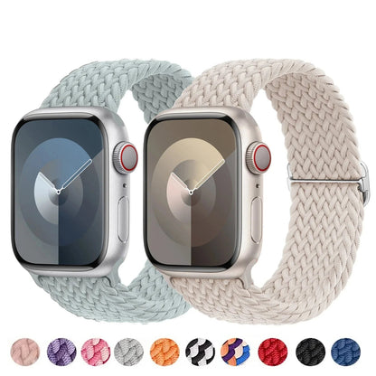 Apple Watch Braided Strap - Soft Elastic Nylon Band BandsCo Straps